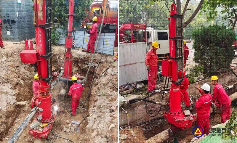 眾人一心、創(chuàng)新攻堅,，煤氣管道帶壓封堵維修改造
